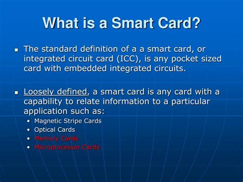 explain computer smart card|smart card identification.